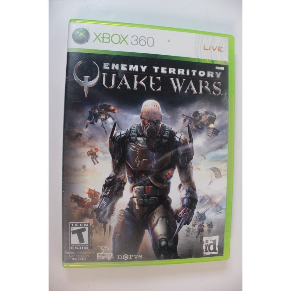 Enemy Territory: Quake Wars (Microsoft Xbox 360) Authentic, tested/works